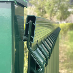 PVC occultation Kit cho cứng nhắc 3D dây lưới hàng rào tấm bao gồm sự riêng tư thanh cho vườn an ninh và gió khối - Product Image 6