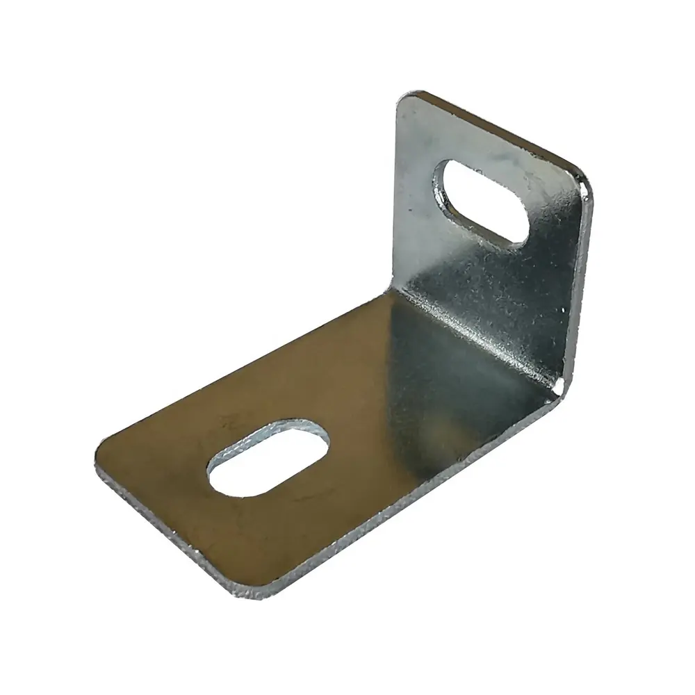 OEM Custom Zinc Plated Silver Steel Metal Stamping Clamp For Fence