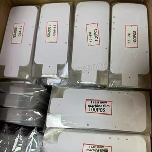 100 films de protection d'écran LCD extérieur en verre pour iPhone 17, 17 Air, 17 Pro, 17 Pro Max, fabriqués en Chine - Product Image 4