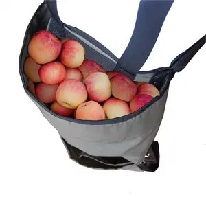 Tuin Fruit Plukken Schort Grote Fruit Plukken Bag Heavy Duty Oxford Doek Keuken Oogst Groene Opslag Zakken voor Fruit