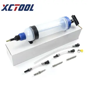 XCTOOL Manual Fluid Fuel Retriever Extractor and Filler Fuel Syringe Tool 1.5L Extraction / Filling Pump 1500cc Capacity XC3694