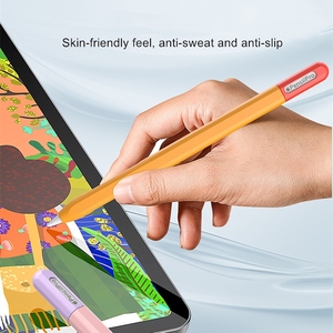 เคสซิลิโคนสีลูกกวาดสำหรับ2024 <span class=keywords><strong>Apple</strong></span> <span class=keywords><strong>Pencil</strong></span> Pro ปลอกป้องกันผิวด้ามจับกันลื่นสำหรับ iPad แท็บเล็ตปากกาสไตลัสแบบสัมผัส - Product Image 6