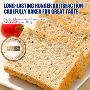 Cereali per Colazione Sani ad Alto Contenuto Proteico, Toast di Quinoa e Grano Intero, Senza Zucchero, Confezione da 1000g all'Ingrosso - Product Image 6