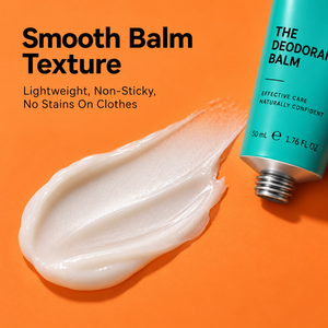 Bálsamo Desodorante con Extractos de Plantas Sin Aluminio, Protección contra el Olor Todo el Día, Suaviza la Piel, Refrescante, No Pegajoso, Sin Manchas, Aroma a Menta Fresca - Product Image 2