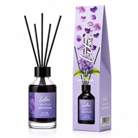 Diffuseur à bâtonnets 100 ml, collection OEM, huile parfumée personnalisable avec bâtonnets en rotin pour marque privée, vente en gros