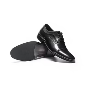 Zapatos Oxford Formales de Negocios para Hombre, Nuevos, de Cuero Genuino Británico, Talla Grande, Cerrados, Sin Cordones, para Otoño, Boda, con Puntera de Acero Ligero y Transpirables - Product Image 4