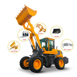 Lonking ZL32 pemuat Mini dengan 0,6m3 nilai beban 1000kg rendah ruang operasi roda Moog hidrolik silinder 1 tahun garansi - Product Image 3