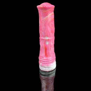 ปลอกหุ้มอวัยวะเพศชาย FRRK Factory Horse Cock Sleeves Extender ขนาดใหญ่ สีสันสดใส ทำจากซิลิโคนเหลว สำหรับผู้ชาย - Product Image 5