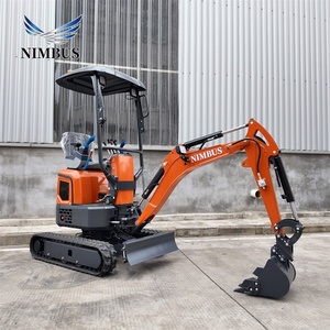 <span class=keywords><strong>Mini</strong></span> Escavatore NIMBUS Direct Sales da 1,5 Tonnellate con Sistema Idraulico Standard e Telaio Retrattile Certificato EPA/EuroV - Product Image 1