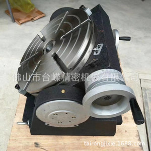 แท่นหมุนแบบมีแกนกลาง Tsk320 Indexing Rotary Table M4 ความแม่นยำ 60 องศา ผลิตจากเหล็กหล่อ ใช้กับเครื่องกัด - Product Image 2
