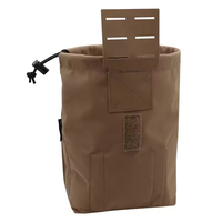Sac de rangement tactique robuste en nylon avec cordon de serrage pour entrepôt, chasse, entraînement et accessoires de sport de plein air