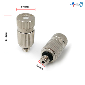 Boquilla <span class=keywords><strong>de</strong></span> nebulización <span class=keywords><strong>de</strong></span> alta presión <span class=keywords><strong>de</strong></span> 3/16 ", boquilla <span class=keywords><strong>de</strong></span> atomización <span class=keywords><strong>de</strong></span> latón niquelado para refrigeración al aire libre, boquillas <span class=keywords><strong>de</strong></span> nebulización <span class=keywords><strong>de</strong></span> <span class=keywords><strong>agua</strong></span> - Product Image 3