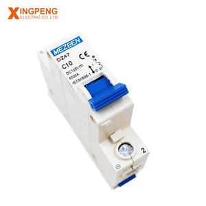 Высококачественный китайский mcb dz47-63 1p 10 amp 230v Мини автоматический выключатель - Product Image 2