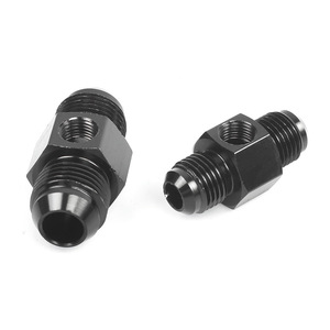 Aluminum Alloy Oil Hose Connector AN4 AN6 AN8 AN10 AN12 Male Threaded Adapter For <b>Cooling</b> <b>System</b> Repair - Product Image 1