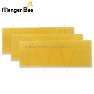 New Menger Bee Wired Beeswax <b>Foundation</b> 34x20.5cm Brood Size Model BS-2-01 British National 1 Year Warranty Fixed Beehive 45g - Product Image 2
