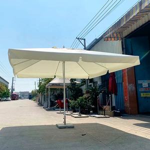 Heavy Duty 5M/6M/7M Large Outdoor Big Size Hotel Restaurant Light LED Parasol <strong>Umbrella</strong> Parasol <strong>Patio</strong> <strong>Umbrellas</strong> Supplier - Product Image 3