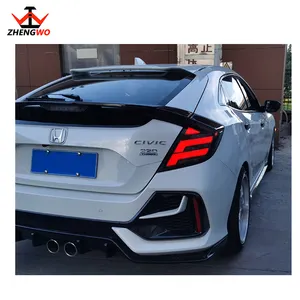 Zhengwo Desain Baru untuk Honda Civic Hatchback Led Ekor Lampu 2019 2020