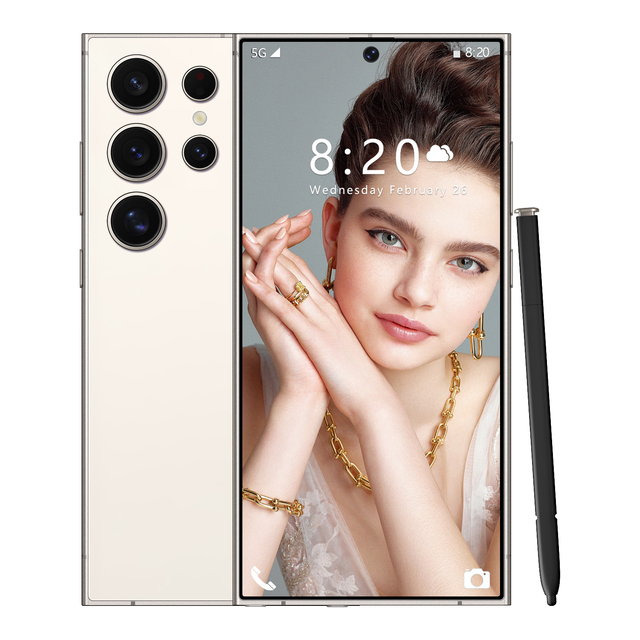 Brand New Smartphone 6.8 Inch 16ROM+1RAM 2024 New Arrival Smartphone S24 Ultra Phone Global Version Smartphone