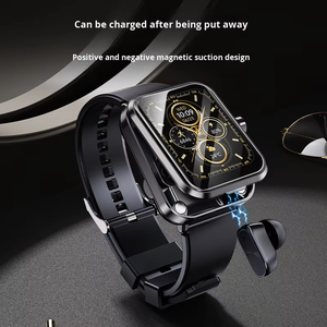 Reloj inteligente y auriculares dos en uno S6 con pantalla TFT resistente al agua IP67, control remoto, seguimiento de frecuencia cardíaca, compatible con Android. - Product Image 5