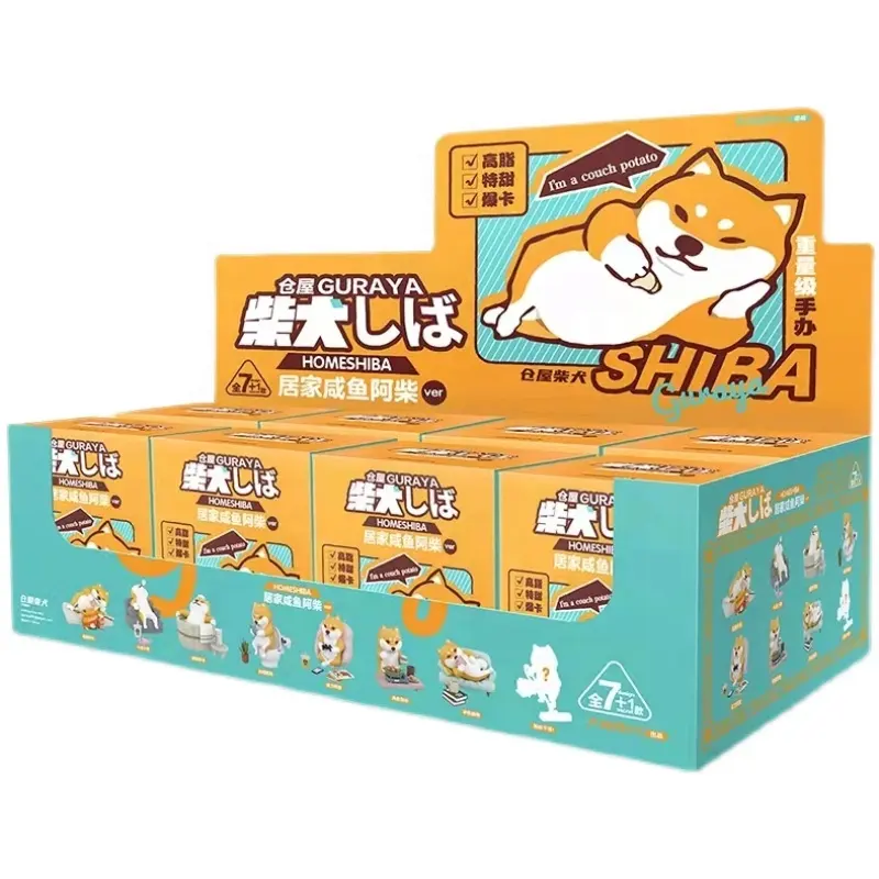 Hot selling product Pretty room accessory Kuraya Shiba Inu mystery box Leisure holiday Home goblin mode Ah Chai cute blind box