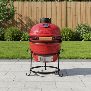 Auplex Premium, Parrilla de Carbón Kamado de Cerámica Verde de 13 Pulgadas, Estilo Coreano Moderno, Portátil, Mini, <span class=keywords><strong>Asador</strong></span> OEM - Product Image 1