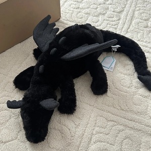 Peluche de Dragón de 50 cm, Dragón Nevado, Dragón <span class=keywords><strong>Rosa</strong></span>, Dragón Negro, Dragón Verde, Dragón Matcha, Lindo, Súper Suave, Juguete de Peluche para Cumpleaños, Alivio del Estrés, Bebé - Product Image 4