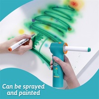 Tenwin 8900 – Kit aérographe sans fil haut de gamme pour miniatures et marqueurs artistiques, avec pistolet et stylos magiques, idéal pour étudiants et créateurs