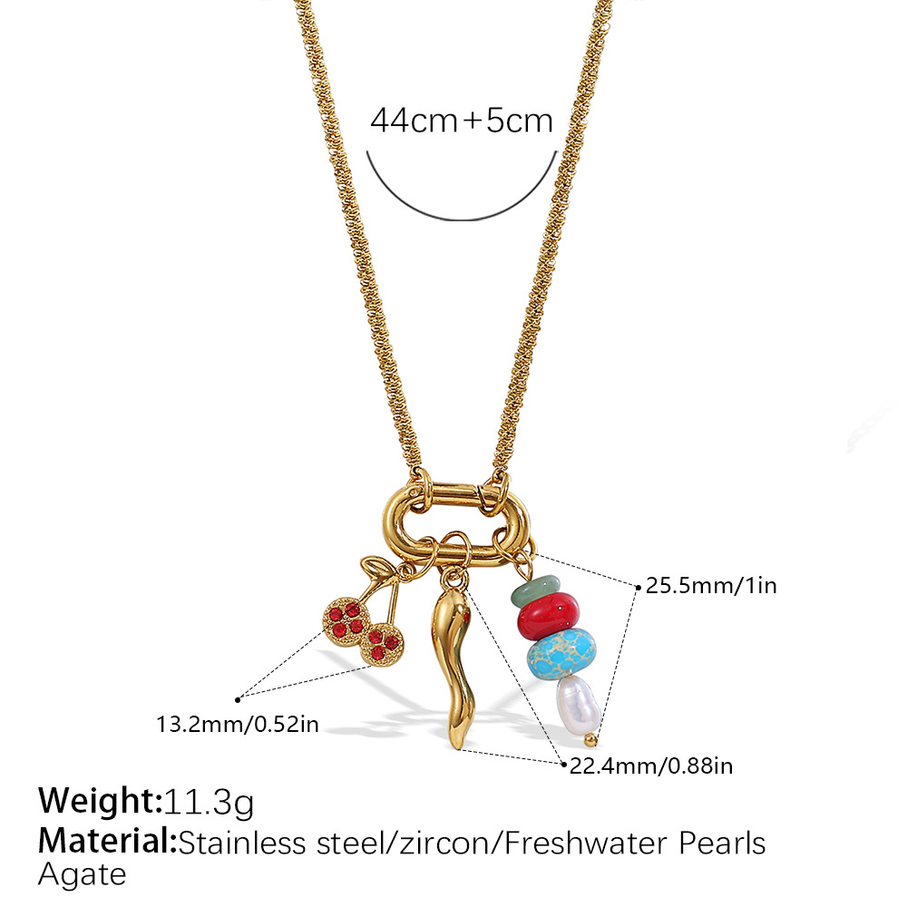 XL701CRG Multi-Accessories Necklace