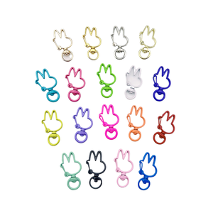 Portachiavi a Forma di Coniglio Colorato Macaron Wanjinlai, Opposto, Anno del , Chiave per Auto Volante a Sorpresa, Forte Fai-da-Te - Product Image 1