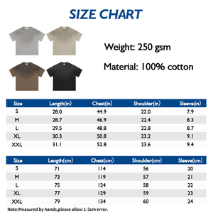 Serand Mido Custom Logo Vintage Acid Washed <b>Men's</b> Distressed Heavyweight 250G Knitted 100% Cotton Short Sleeve T-<b>Shirt</b> - Product Image 4