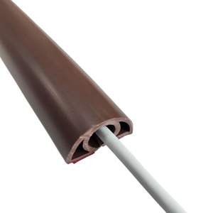 Protection de câble en caoutchouc robuste, <span class=keywords><strong>rampe</strong></span> anti-chute, cache-câble de sol pour atelier et sécurité commerciale, protection de câble en PVC - Product Image 6