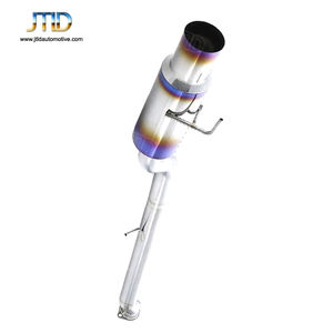 Sistema di motore automatico di alta qualità nuovo stile serie titanio uscita posteriore singola Catback di scarico per Honda S2000 - Product Image 6