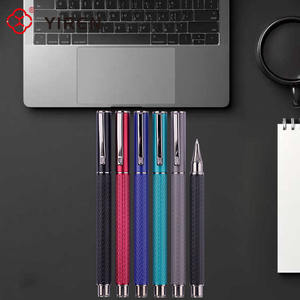 Yiren बड़ा nb कस्टम 0.5 मिमी हस्ताक्षर जेल धातु क्लिप वाटरप्रूफ रोलर पेन के साथ स्याही पेन - Product Image 5