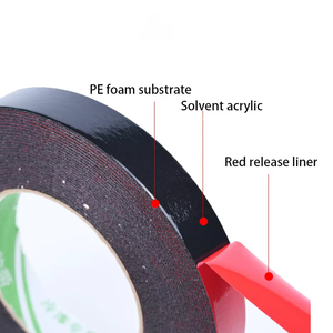 <span class=keywords><strong>Cinta</strong></span> Adhesiva de <span class=keywords><strong>Alta</strong></span> <span class=keywords><strong>Resistencia</strong></span>, <span class=keywords><strong>Cinta</strong></span> de Espuma de PVC Autoadhesiva de <span class=keywords><strong>Doble</strong></span> Cara Hecha con Adhesivo Acrílico Premium - Product Image 2