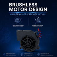 Ventilateur soufflant sans balais DC 97x100x23.5mm, ventilateur de refroidissement PWM pour équipement industriel
