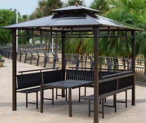 <span class=keywords><strong>Pergola</strong></span> de luxe solaire à prix abordable avec toit métallique, cadre en aluminium thermolaqué, pour <span class=keywords><strong>terrasse</strong></span> et balcon - Product Image 6