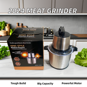 Hachoir à Viande Électrique Commercial en Acier Inoxydable 6L/8L/10L/12L, Mélangeur de Foufou, Poudou d'Igname, Machine à Piler le <span class=keywords><strong>Fufu</strong></span> - Product Image 4