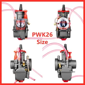 오토바이 기화기 PWK 24 26 28 30 32 34 24mm 26mm 28mm 30mm 32mm 34mm Keihin 야마하 스즈키 혼다 KTM ATV 핏 먼지 자전거