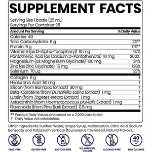 OEM/ODM Liquide Oral Naturel Éclaircissant pour la Peau au Collagène Tripeptide et L-Glutathion pour la Beauté Adulte - Product Image 2
