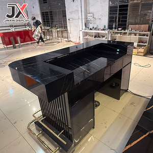 Modern Alışveriş Merkezi Restoran Dekorasyon Tasarımı Özelleştirilmiş Kahve Dükkanı Vitrini Cafe Teşhir Dolapları Mağaza Mobilyaları Kulüpler Bar Tezgahı - Product Image 4