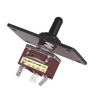 12V 15A panneaux d'interrupteur à bascule marin 3 broches onglet de garniture marche/momentané haut vers le bas interrupteur à bascule pour bateau IP67 niveau tension maximale 24V