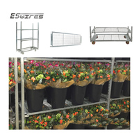 Chariot danois pour le transport de plantes en conteneur CC pour pépinière et serre