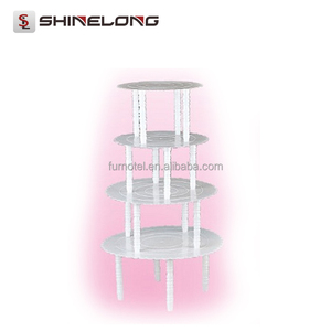 V532 Luxury Hotel/Bakery/Wedding Plastic Revolving <b>Rotating</b> Cake Stand V532 Cake Stands V532 V532 Cake Stands V532 V532 Cake Sta - Product Image 6