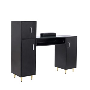 Vente directe d'usine Spa noir Station <span class=keywords><strong>de</strong></span> salon <span class=keywords><strong>de</strong></span> beauté meubles <span class=keywords><strong>de</strong></span> salon Table à ongles avec fonction <span class=keywords><strong>de</strong></span> stockage pour boutique <span class=keywords><strong>de</strong></span> <span class=keywords><strong>manucure</strong></span> - Product Image 2