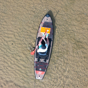 Thiết kế mới tùy chỉnh có thể gập lại Inflatable sup đứng lên tàu chèo lướt sóng isup cho bảng câu cá thu hút sup câu cá tàu chèo - Product Image 4