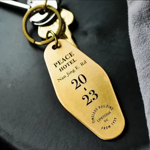 custom metal soft enamel motel keychain, hard enamel pearlescent car hotel keyring keyholder promotion adverting souvenir gift