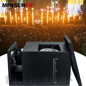 MINSENFX SF-180, Cabeza Móvil DMX, Lanzallamas, Proyector, Equipo de DJ, Efecto de <span class=keywords><strong>Fuego</strong></span> para Escenario, Máquina de Efectos Especiales con <span class=keywords><strong>Hielo</strong></span> Seco - Product Image 4