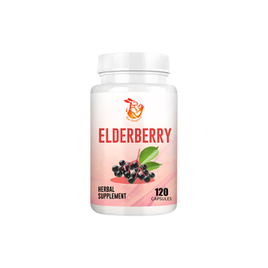 Complément de Sureau Noir à Marque Blanche OEM pour le Soutien Immunitaire – Capsules de Sureau pour le Bien-être Général - Product Image 1