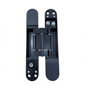 Modernes Unsichtbares Türscharnier Faltbar Verdeckt 3D Verstellbar Zinklegierung 100 KG Tragkraft Verstecktes Türscharnier für Außentüren aus Holz - Product Image 2