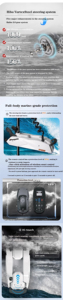 Moteur de pêche à la traîne avant pour bateau de plaisance DDP P125 36V 72 80 100'' GPS Marine Top Flow Machine - Product Image 1